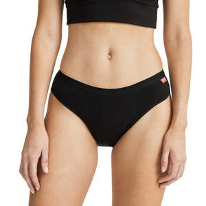 Period-Proof Everday Brief Light to Moderate Black