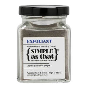 Simple As That: Exfoliant