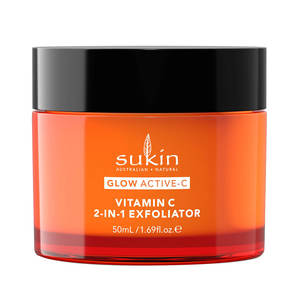 Sukin: Glow Active-C Vitamin C 2-in-1 Exfoliator