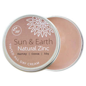 Sun Earth: Natural Zinc Tinted All Day Cream SPF 30+