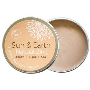 Natural Zinc Tinted All Day Cream SPF 30+ Sandy