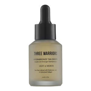 Three Warriors: Hydrabronze Face Tan Drops