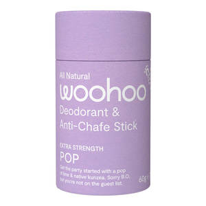 All Natural Deodorant & Anti-Chafe Stick - Pop
