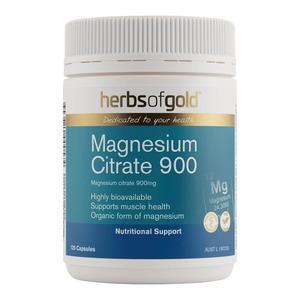 Magnesium Citrate 900 - 120 Capsules