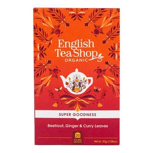 English Tea: Beetroot, Ginger & Curry Leaves Tea
