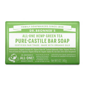 Pure-Castile Bar Soap - Green Tea