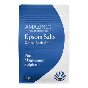 Amazing You: Epsom Salts Detox Bath Soak - Pure Magnesium Sulphate