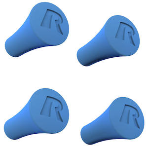 Universal X Grip Holders: RAM X-Grip Replacement Post Caps - BLUE - Quantity 4