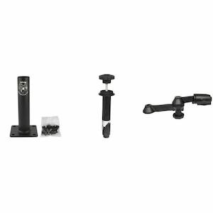 RAM Tele-Pole with 102 & 178mm Poles, Double Swing Arm