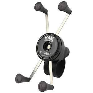 RAM X-Grip Universal Phablet Cradle - Tough-Strap Rail / Handlebar Mount