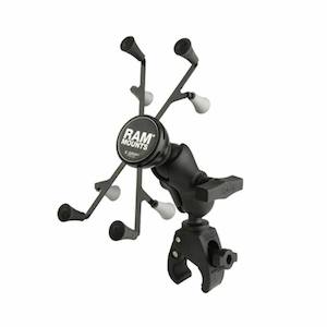 Reliable Motorcycle Mounts Motorbike Phone Holders: RAM X-Grip Universal Cradle for 7"- 8" Tablets with Tough-Claw - C Series