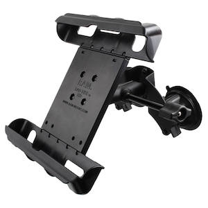 Suction Cup: RAM Tab-Tite Cradle - 10" Tablets with Dual Suction Cup Base & Retention Arm