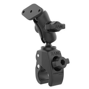 RAM Tough-Claw Small Clamp Mount with Diamond Plate - Short Arm
