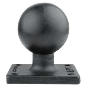 Vehicle Bases: RAM Rectangular Base - C Series - 51 x 43mm - 4 hole AMPS hole pattern