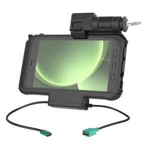 Ram Mounts Nz: RAM Key Locking Power + Data Dock for Samsung Tab Active5 & 3