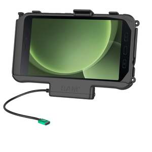 Device Mounts: RAM Powered Cradle with USB-C Charging for Samsung Tab Active5,3,2