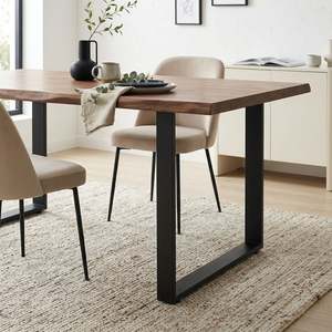 On Sale: Varex Box Shape Metal Dining Table Legs 90x72.5cm - Set of 2