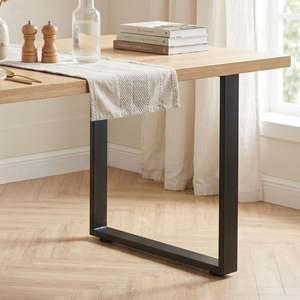 Varex Box Shape Metal Dining Table Legs 65x72.5cm - Set of 2