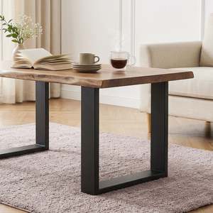 On Sale: Varex Box Shape Metal Coffee Table Legs 30x40cm - Set of 2