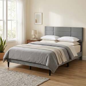 On Sale: Slate Queen Bed Frame - Grey