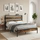 Kaha Double Metal Bed Frame - Black