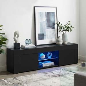 Bestseller: Maize 1.3m LED Entertainment Unit - Black