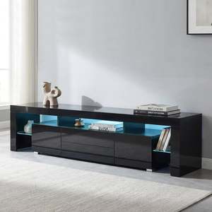 Bestseller: Micco 2m LED Entertainment Unit - Black