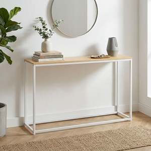 Slideshow Sale 1: Varel Console Table - Maple