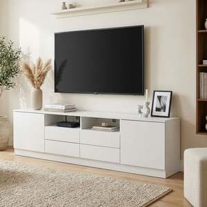 Slideshow Sale 1: Antler 1.8m Entertainment Unit - White