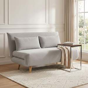 Hastings 2 Seater Fold-Out Sofa Bed - Grey