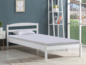 Kids Beds: BLANC Wooden Bed - SINGLE