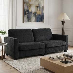 Tussock 3 Seater Sofa - Dark Grey