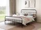 Taylor Queen Metal Bed Frame - Black