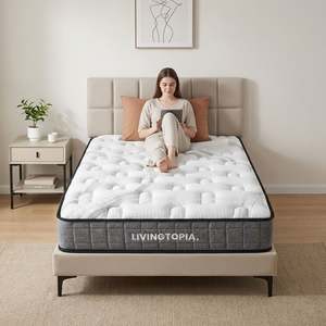 King Single Mattresses: LivingTopia Hybrid Classic King Single Mattress