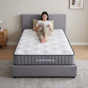King Single Mattresses: LivingTopia DreamNest Plus King Single Mattress