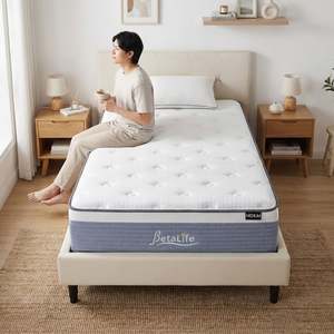 King Single Mattresses: Natureblend Plus Bamboo Charcoal Medium Plush Mattress - King Single