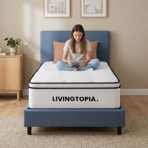 King Single Mattresses: Bamboo Prime 7 Zone Pocket Spring Mattress - King Single