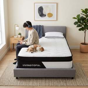 King Single Mattresses: Bamboo Pro 5 Zone Pocket Spring Mattress - King Single