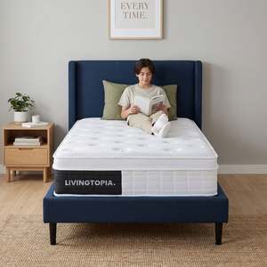 King Single Mattresses: Cooling Pro 5 Zone Pocket Spring Mattress - King Single