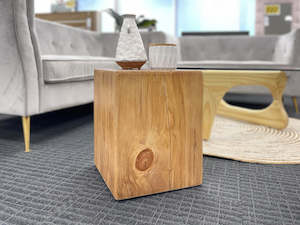 Living Room: ARTA Solid Wood Coffee Table Side Table