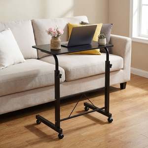 60 x 40cm Adjustable Laptop Stand Table - Black