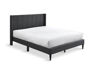 Careys Double Bed Frame - Dark Grey