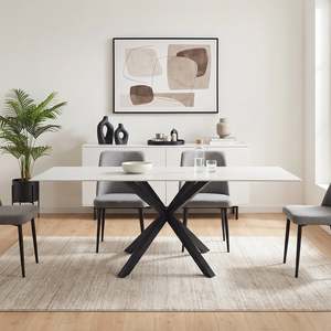Frost Dining Table 180 x 90 x 78cm - White