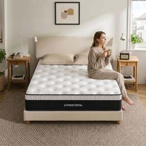 Double Mattresses: LivingTopia FirmNest Pro Double Mattress
