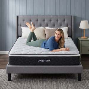 Double Mattresses: Cooling Plus 3 Zone Pocket Spring Mattress - Double