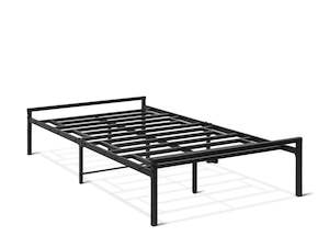 Isla King Single Metal Bed Frame - Black