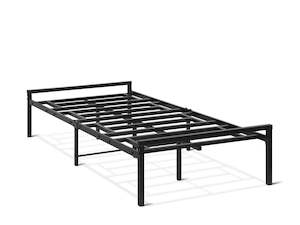 Block Promotion 3: Isla Single Metal Bed Frame - Black