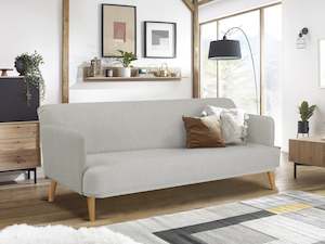 New Arrival: Silverton 3 Seater Sofa Bed - Light Grey