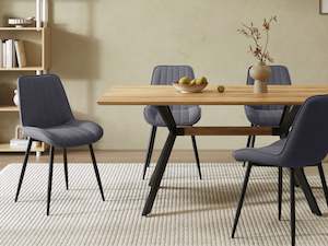Dining Room: Amaia Dining Chair - Set of 4 - Black