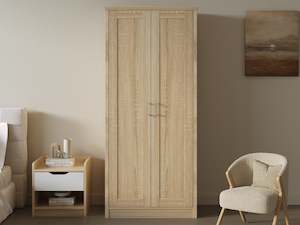 Homepage Sale 1: Trace 2 Door Wardrobe - Oak